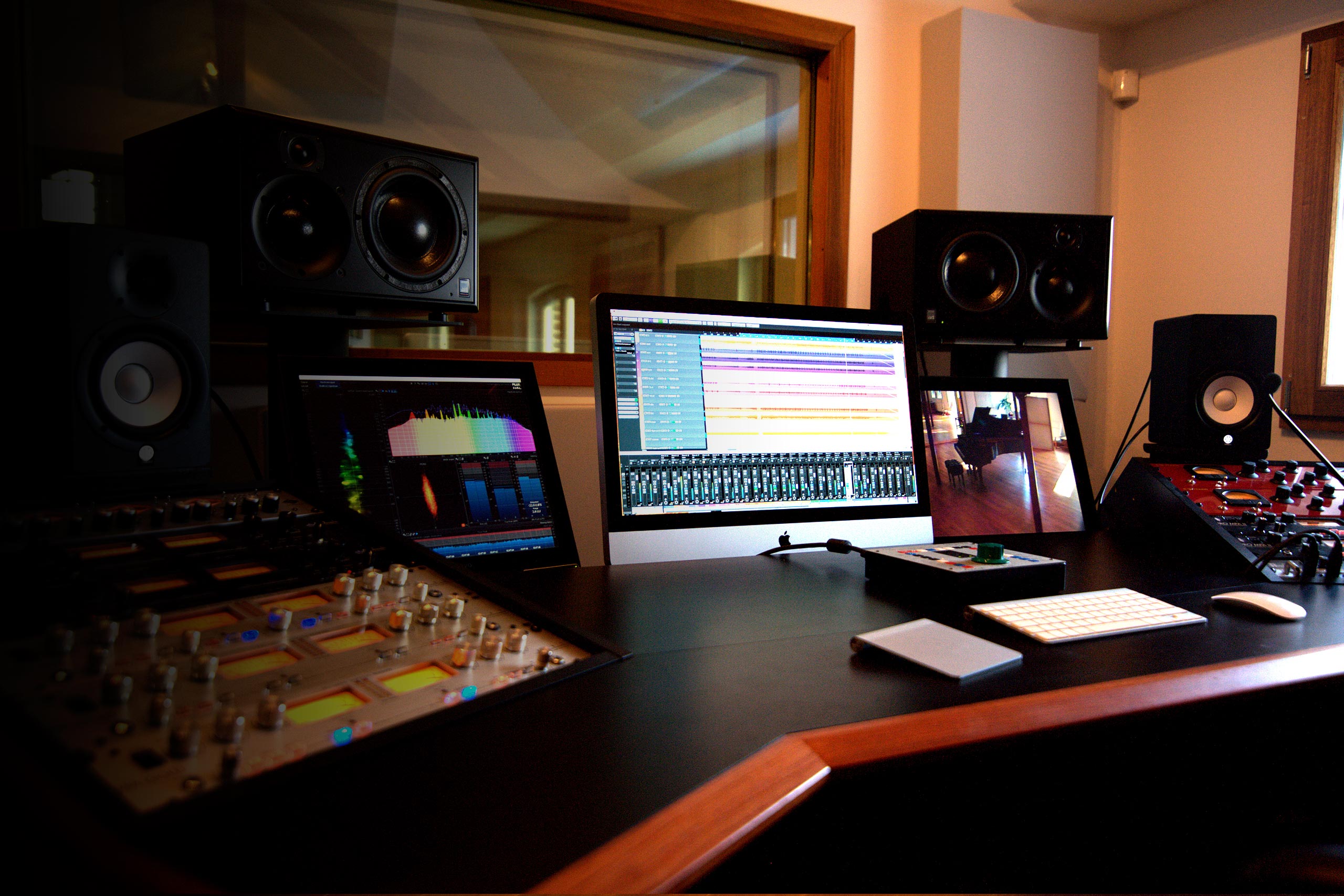 Control Room Van Heys Studios
